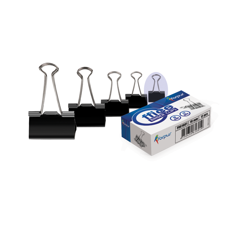 Clips metal Forpus 61601 19 mm 12/cutie